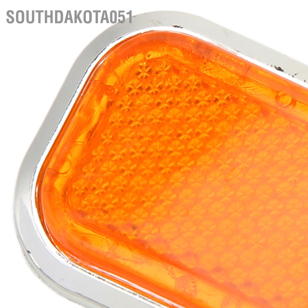 Southdakota051 4 Miếng Dán Phản Quang Hình Chữ Nhật An Toàn ABS Nhãn Đa Năng Cho Ô Tô Xe Máy