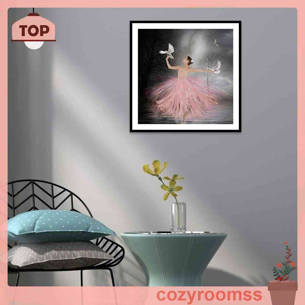 Tranh Đính Đá Kim Cương Toàn Bộ 5D DIY Hình Vẽ Nghệ Thuật