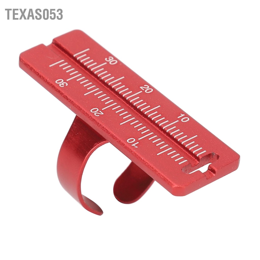 Texas053 Endo Vòng Đo Chỉnh Nha Chuyên Nghiệp Dụng Cụ Khoa Thước Đỏ