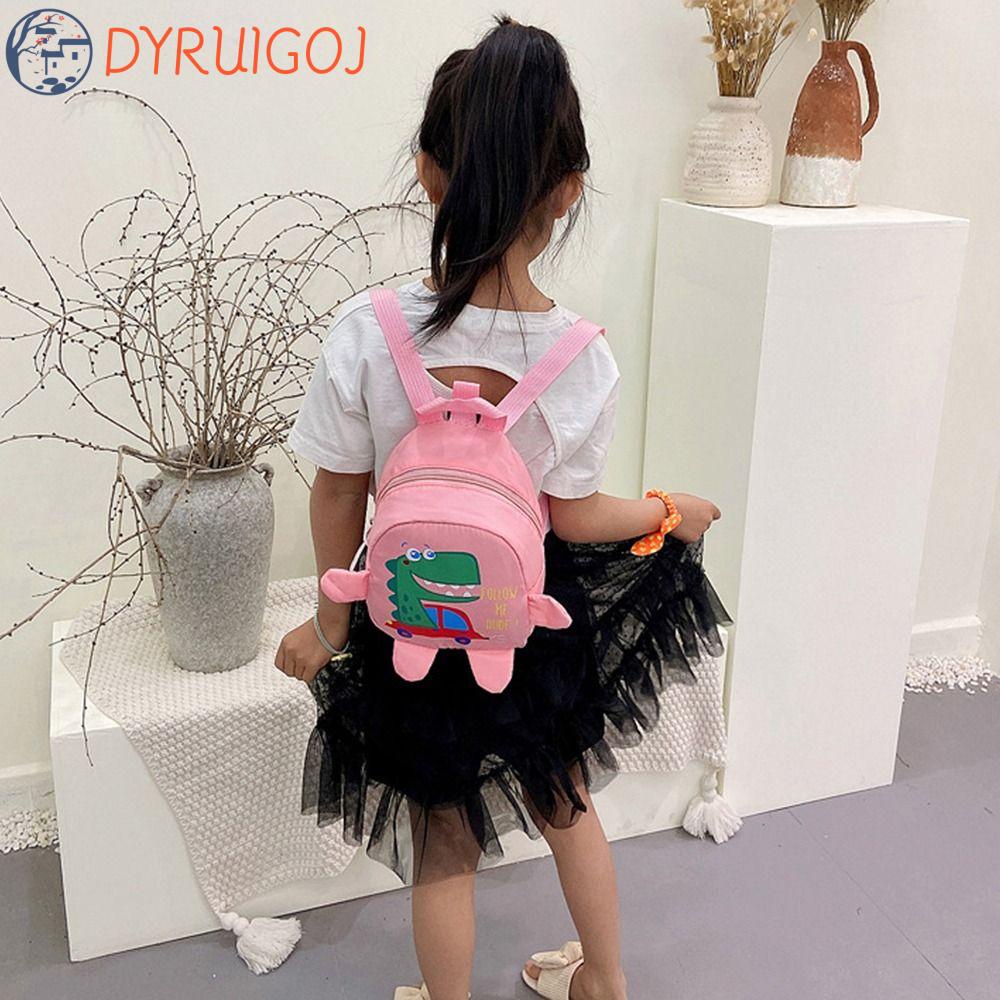 Ba Lô Khủng Long Bằng Vải Oxford Chống Thất Lạc Thời Trang Cho Bé