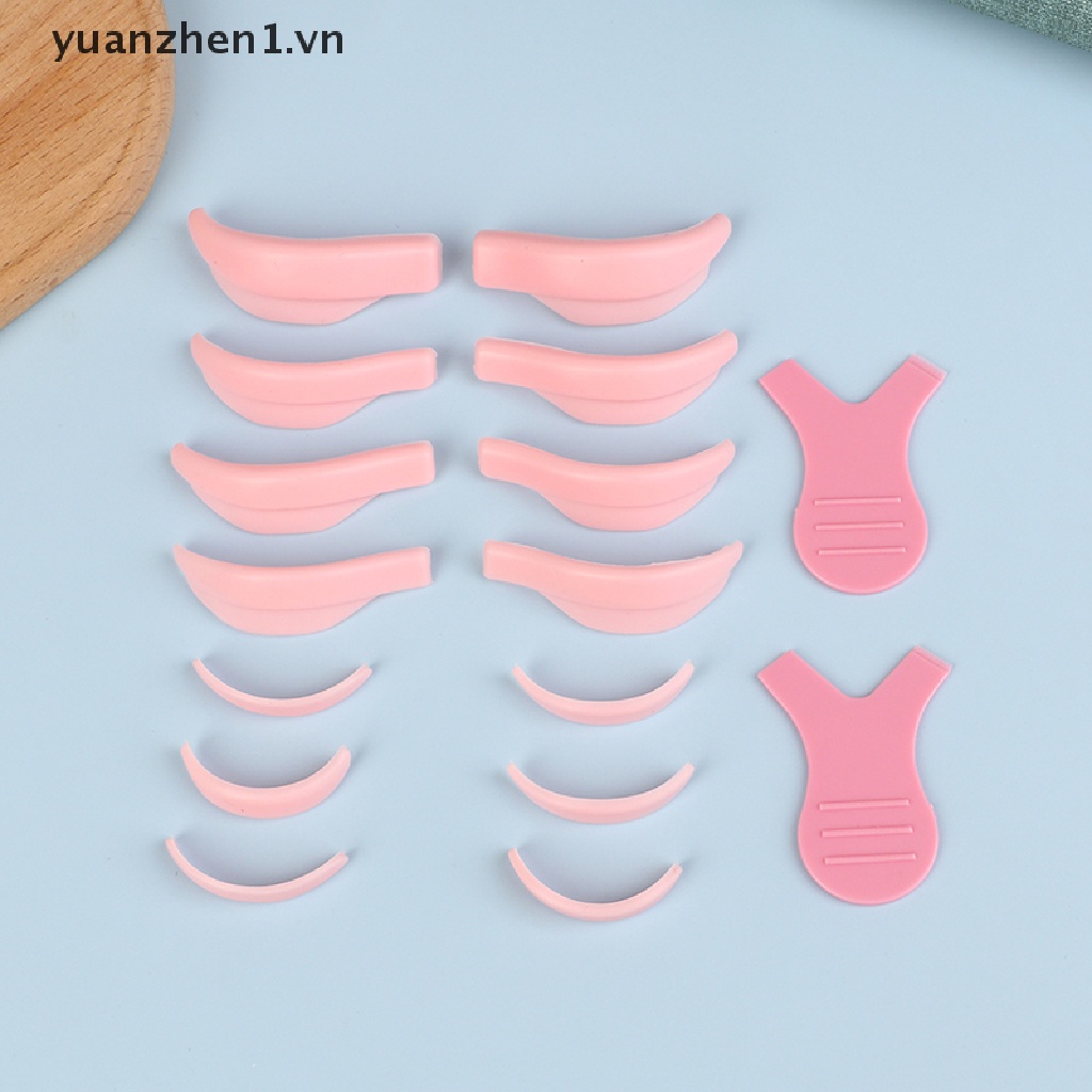 Set 7 Cặp Đệm Silicone Hỗ Trợ Uốn Mi Tiện Lợi
