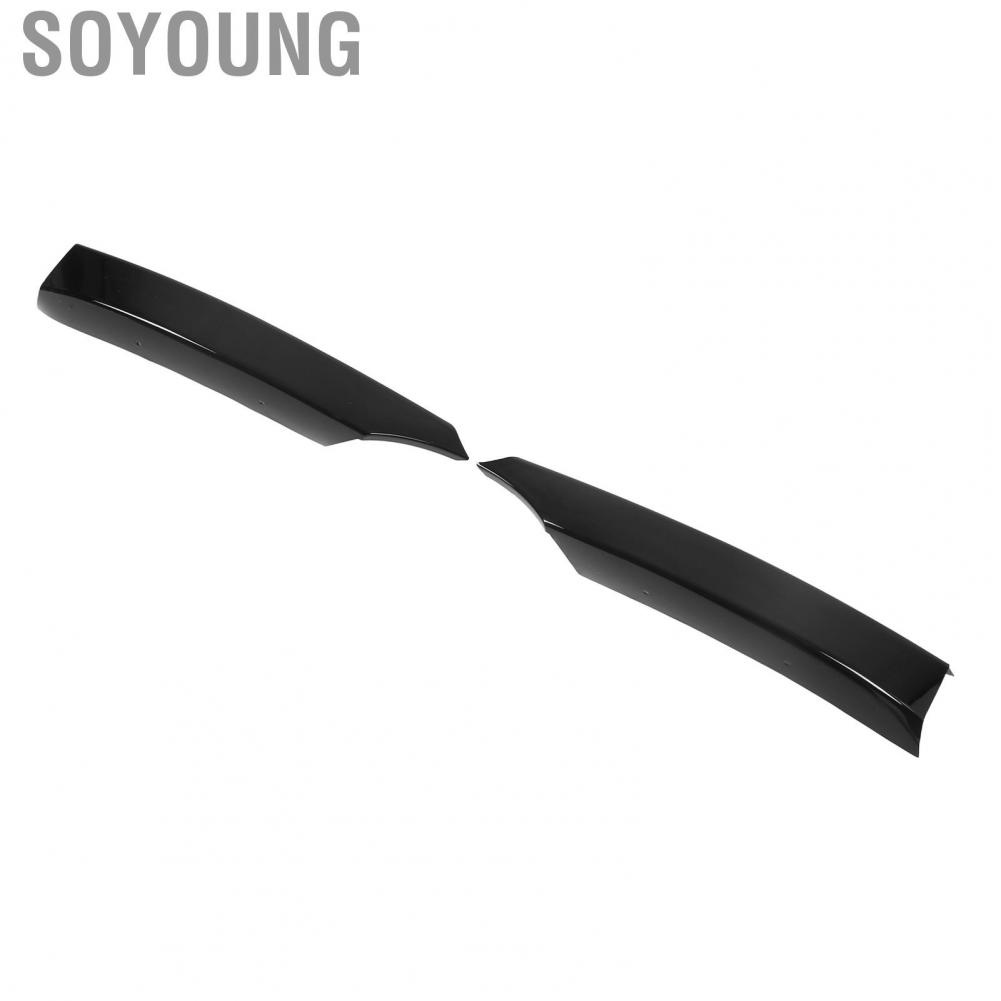 Soyoung Front Bumper Lip Spoiler Anti Crack Diffuser Aerodynamic  for Cars