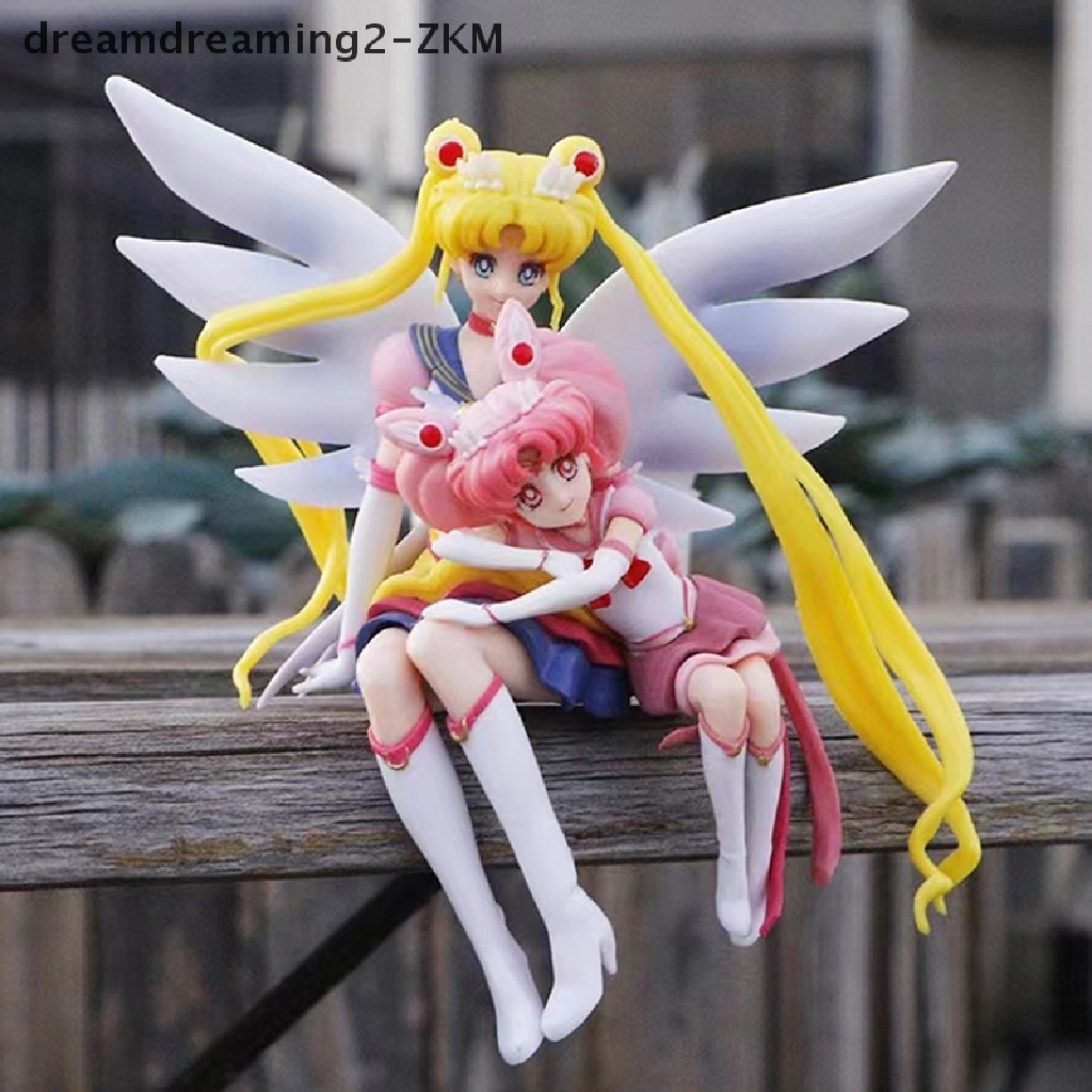 [Dreaming] Đồ Chơi Mô Hình Búp Bê Thủy Thủ Mặt Trăng Bằng Pvc Trang Trí Bánh Kem [zkm]