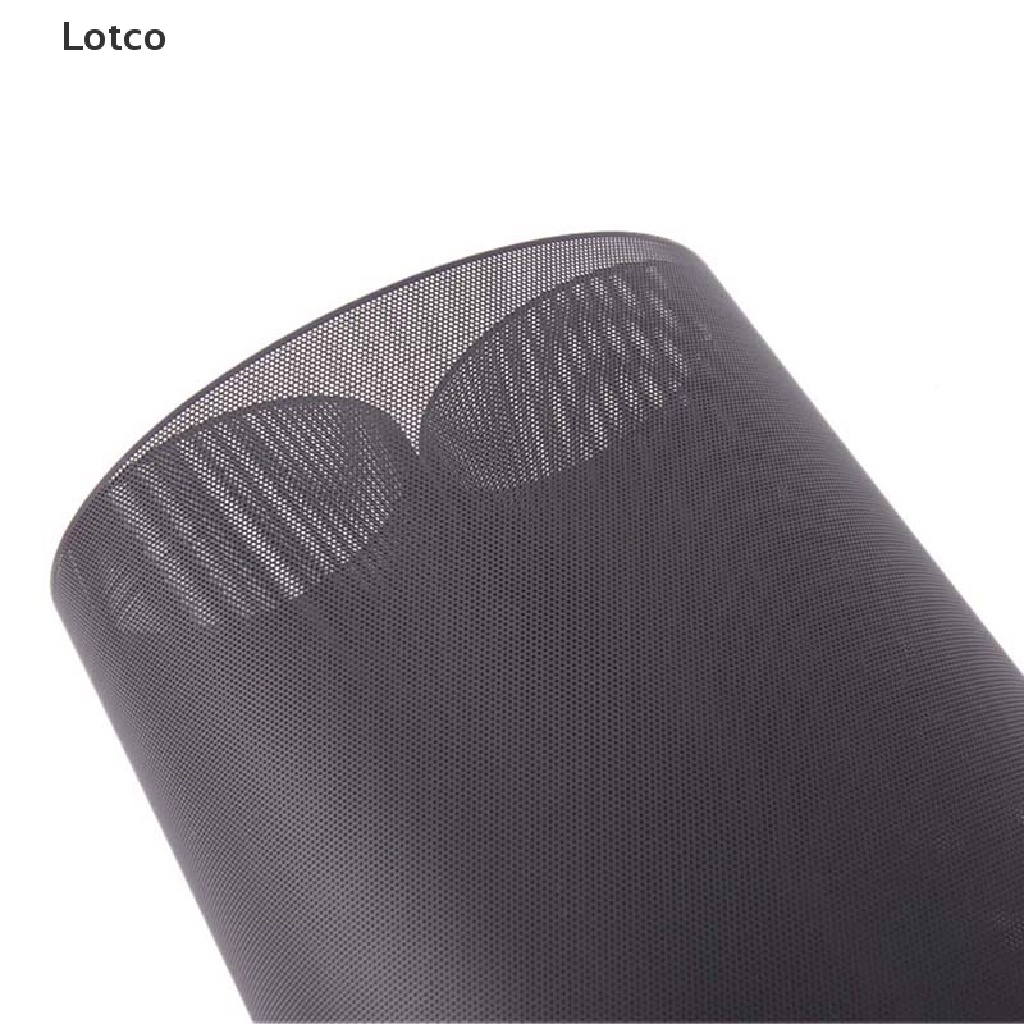 Lotco Tự làm 30x100cm máy tính lưới PVC PC trường hợp FAN COOLER Đen bụi lọc Bìa VN