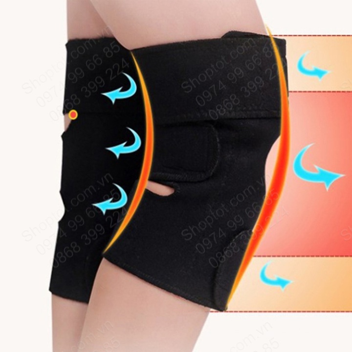 1 Đôi bó gối thế hệ mới làm nóng, giữ nhiệt, hỗ trợ đau và mỏi khớp gối