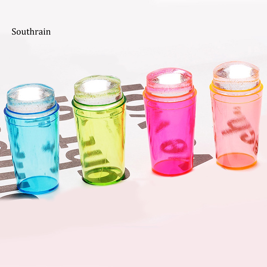 1 Bộ Dụng Cụ In Hình Móng Tay Bằng Silicone Gọn Nhẹ Tái Sử Dụng Được