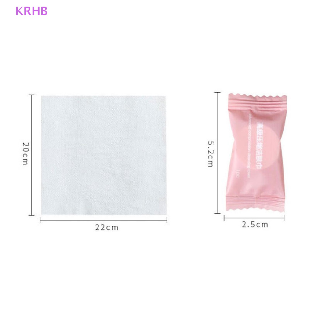 Hộp 30 / 50 Khăn Mặt Dạng Nén Mới