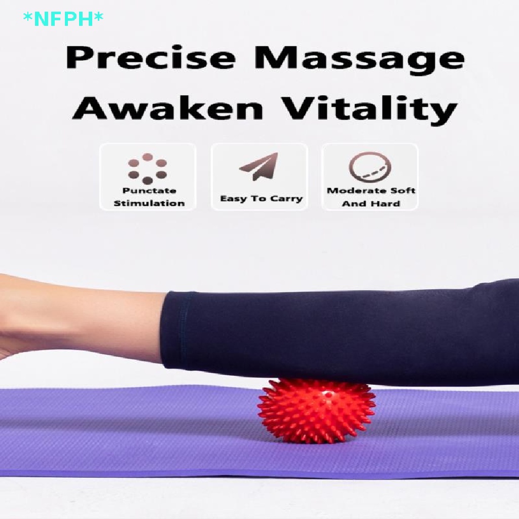 Nfph &gt; Bóng Mát Xa Tay Và Chân Bằng Nhựa PVC Có Gai Hỗ Trợ Luyện Tập Thể Thao Mới