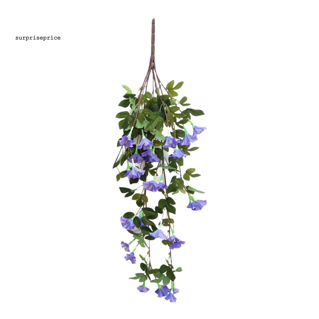 1 Bó Hoa Giả Bằng Lụa Treo Tường Trang Trí Không Phai Màu