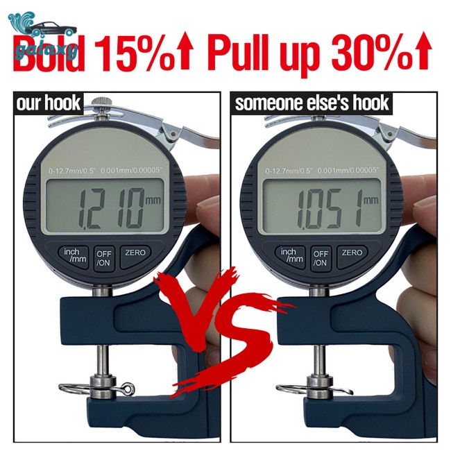 Galaxy Lưỡi Câu Cá Bằng Thép Carbon Cao Cấp Nhiều Kích Cỡ