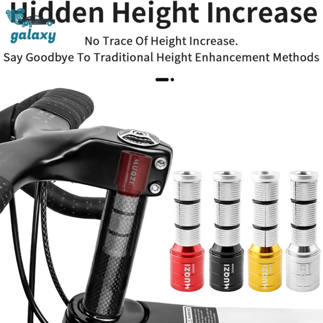 Galaxy Thanh Nối Dài Phuộc Xe Đạp Leo Núi 28.6mm 30mm 60mm Bằng Hợp Kim Nhôm