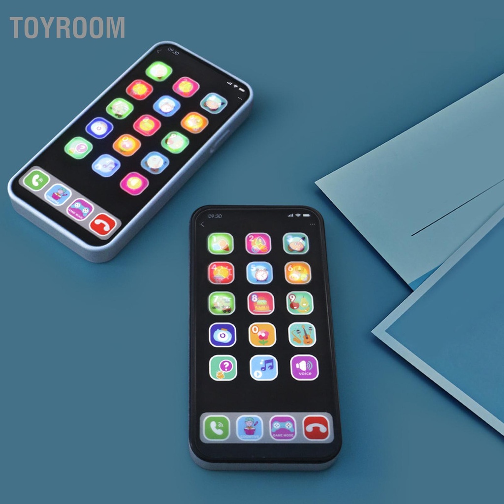 Có thể bán buôn Đồ Chơi Cho Bé Điện Thoại Đa Năng Giáo Dục Nhạc Phát Sáng Trẻ Em ToyRoom Hàng giao ngay