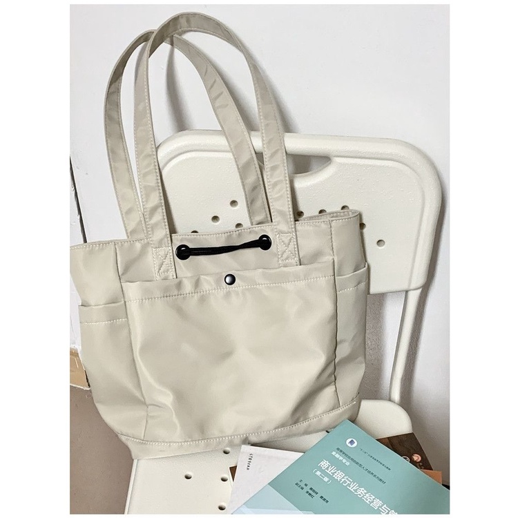 Túi Xách Dây Rút Chất Liệu Nylon Kích Thước 32X29X13