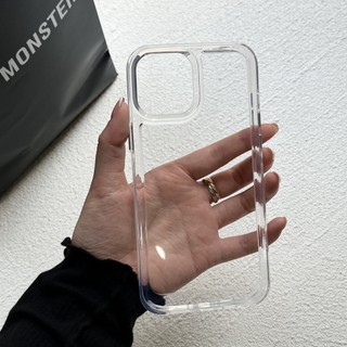 Ốp Điện Thoại Trong Suốt Dày Dặn Chống Sốc Chất Lượng Cao Cho Apple