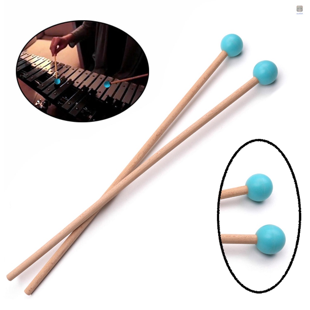1 Cặp Dùi Gõ Xylophone Marimba Dài 365mm