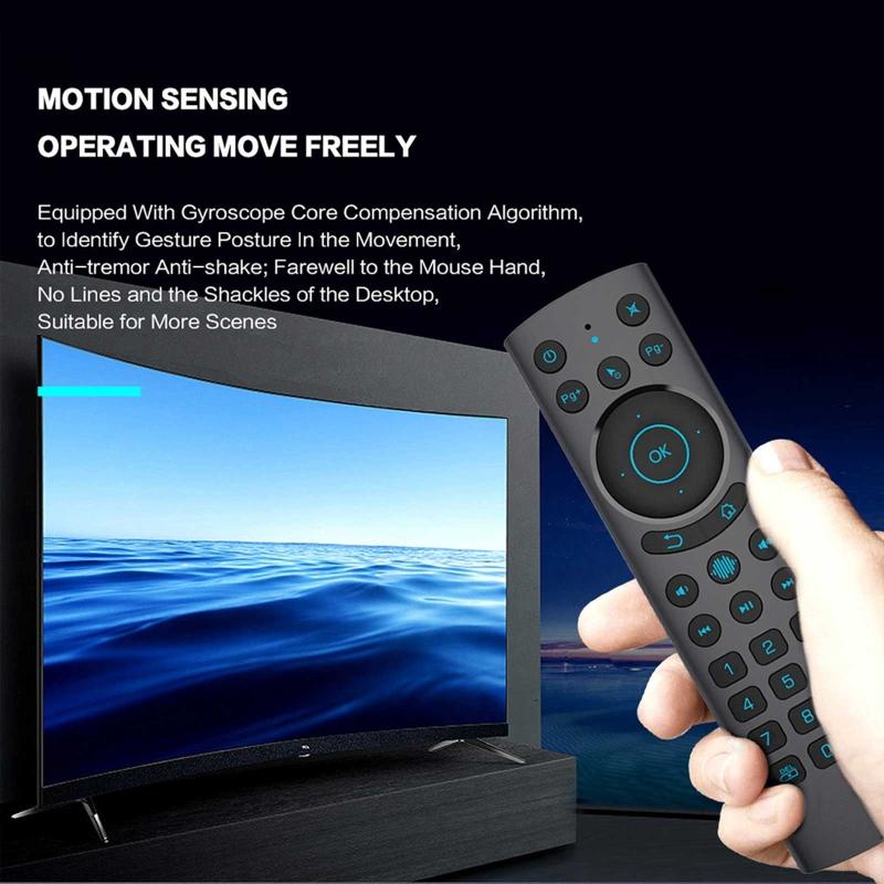 Chuột Không Khí Điều Khiển Từ Xa G20BTS Plus BT Gyro IR Dành Cho ATV Android Box Điều Khiển Từ Xa X3 Pr