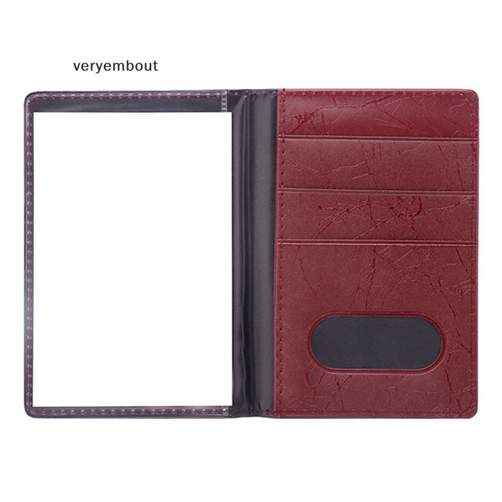 Vỏ Bọc Hộ Chiếu Du Lịch Màu Trong Suốt Kiểu Nga