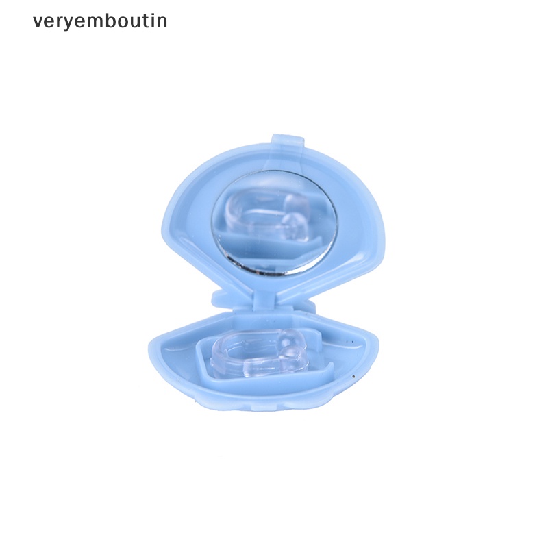 Dụng Cụ Kẹp Mũi Chống Ngáy Khi Ngủ Bằng Silicone Có Nam Châm