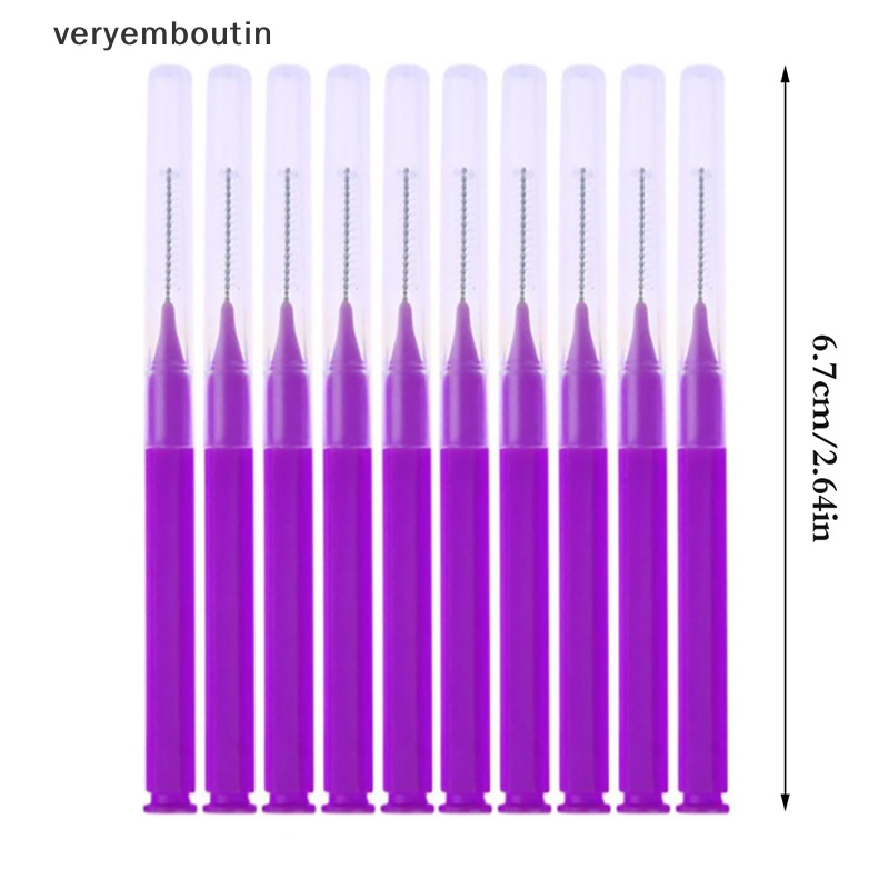 Set 10 Cọ Làm Sạch Keo Nối Mi Chuyên Dụng