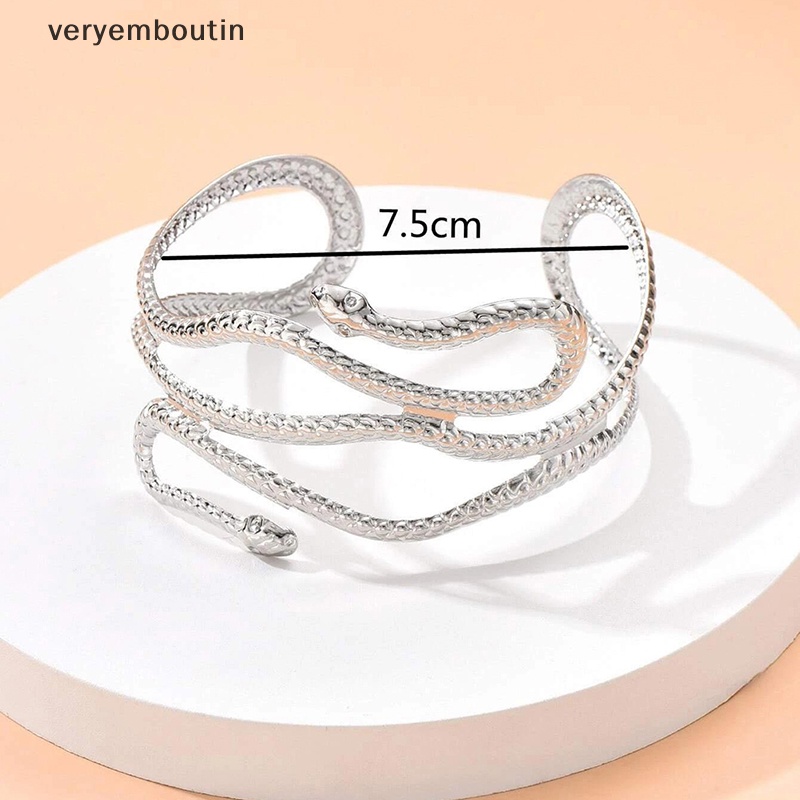 Vòng Đeo Cánh Tay Hình Rắn Mở Điều Chỉnh Được Thời Trang Cho Nữ