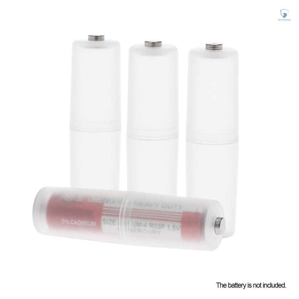 Set 4 Hộp Đựng Pin AAA Sang AA Tiện Dụng Giá Đỡ