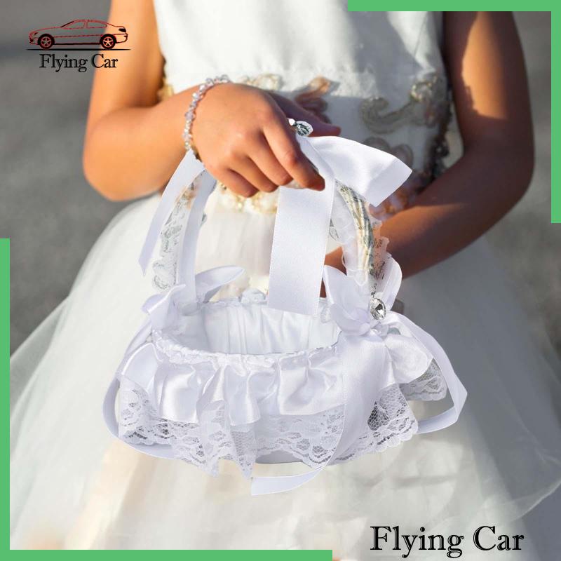 Giỏ Đựng Đồ Cưới Có Tay Cầm Tiện Dụng Cho Nhà Thờ / Tiệc Tùng / Nhà Thờ Lzdjfmy2