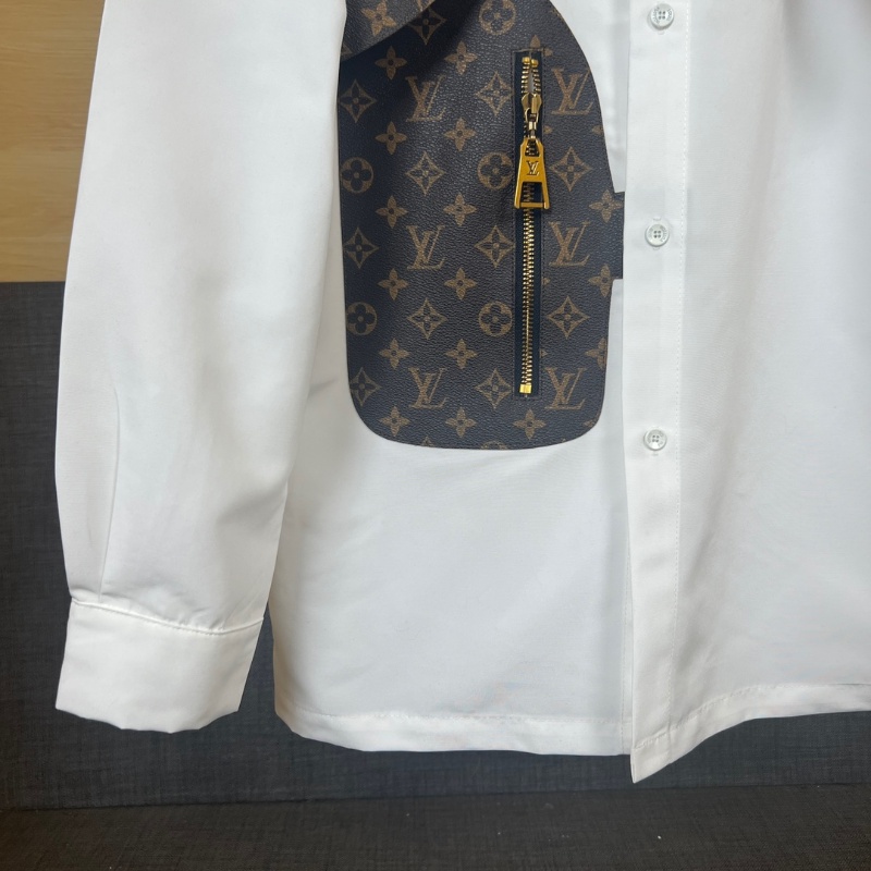 ❤️❤️Hàng Có Sẵn! ❤️❤️ Áo Sơ Mi Dài Tay unisex Tay Cổ Chữ v