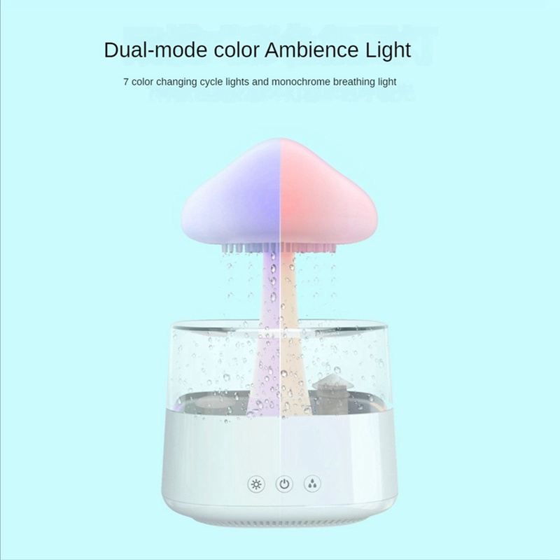 Máy Phun Sương Tạo Độ Ẩm Không Khí Bằng Sóng Siêu Âm 5V 2A