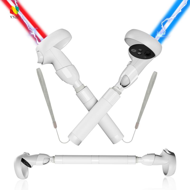 Tay Cầm Điều Khiển Cho Kính Thực Tế Ảo Oculus Quest2 Lightsaber RGB Light Tube VR
