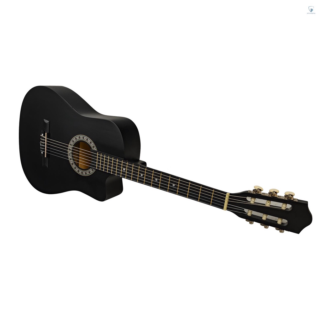 Bộ Kẹp Capo 6 Dây Cong 38-inch Kèm Giá Đỡ Cho Đàn Guitar Cổ Điển