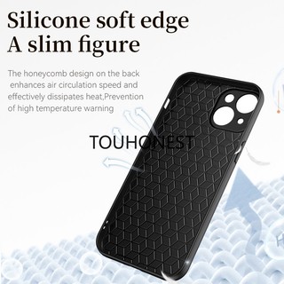 For Apple Ốp Điện Thoại iPhone 14 Pro Max Ốp Lưng iPhone 13 Pro Max Case iPhone 7 Plus Case iPhone 8 Plus Case iPhone 14 Plus Case iPhone SE Case Luxury ShockProof Simple Silicone Matte Frosted Textured Lambskin Leather Phone Cover Cassing Case TP