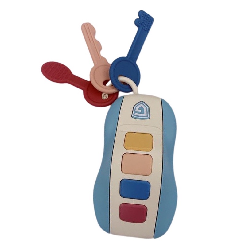Đồ Chơi Xe Hơi Mainan Bayi Mainan Kunci Kereta Điều Khiển Từ Xa Vui Nhộn Giáo Dục Cho Bé