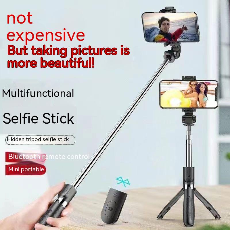 Gậy Tự Sướng Bluetooth Đa Năng Di Động Có Đèn Điều Khiển Từ Xa Hỗ Trợ Chụp Ảnh / Quay Video Cho Điện Thoại