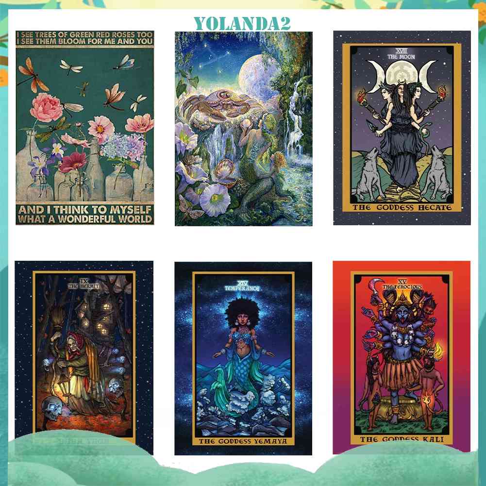 Bộ Tranh Đính Đá 5D Toàn Diện Họa Tiết Trừu Tượng Độc Đáo DIY