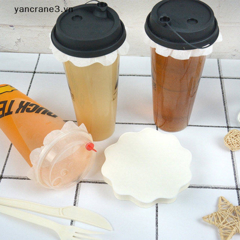 Set 500 Tấm Giấy Lót Cốc Cà Phê Chống Tràn Hình Ren Cho Nhà Bếp yancrane3.vn