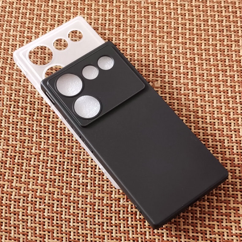 Ốp Điện Thoại TPU Dẻo Viền Đen Họa Tiết Hoạt Hình Dễ Thương Cho ZTE Nubia Z50 Ultra 5G