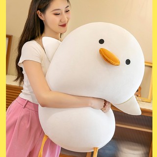 Thú nhồi bông hình vịt trắng dễ thương cho bé