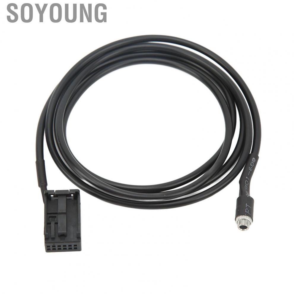 Soyoung Music Adapter Aux in Audio Cable Long Service Life  for Car