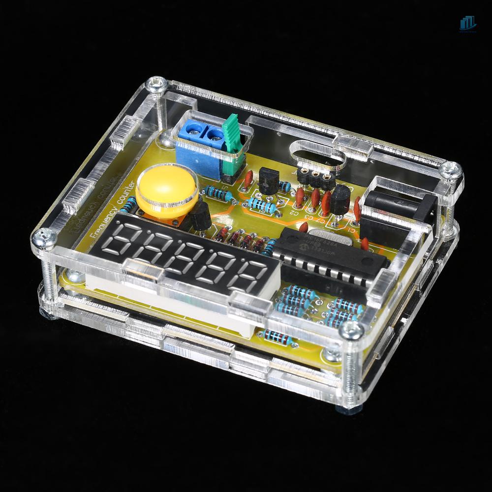 Máy Kiểm Tra Tần Số Oscillator Meter Oscillator Kèm Ốp Trong Suốt 1Hz ~ 50MHz (s2mwvn) DIY