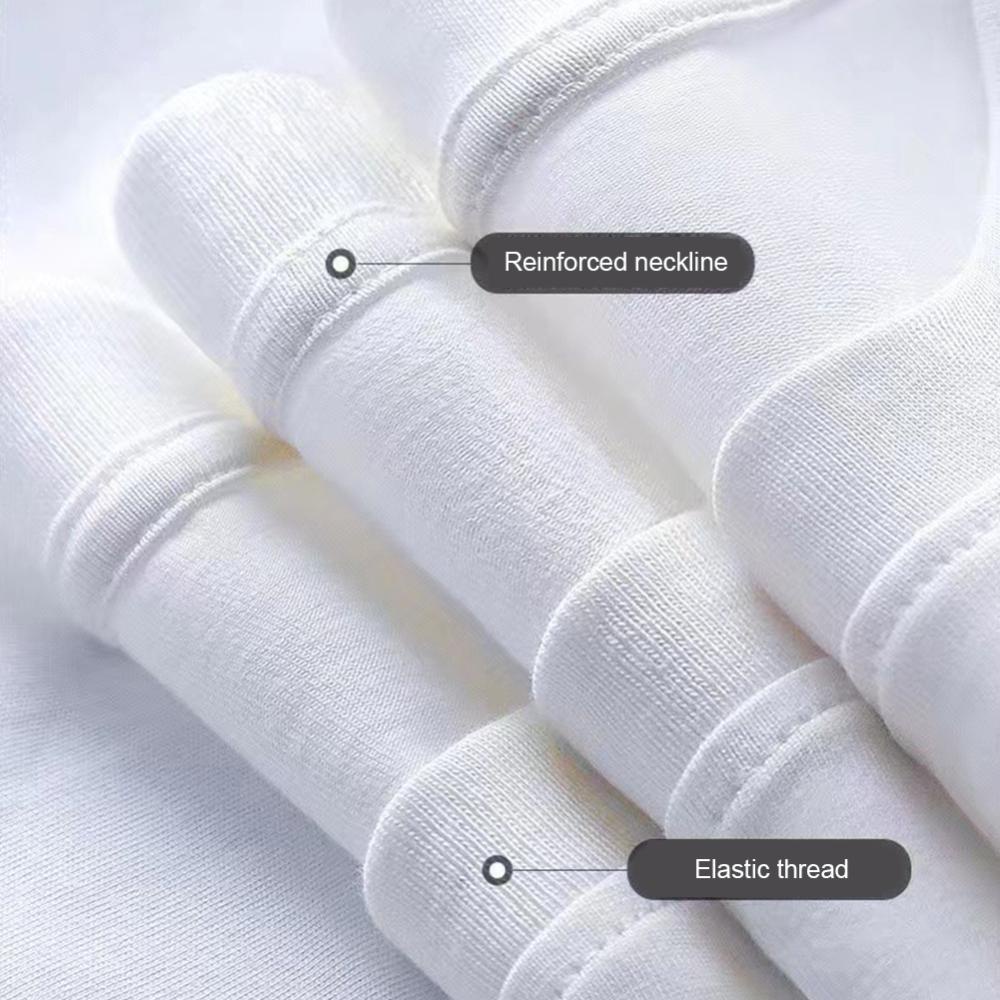 Áo Thun Cotton Dáng Rộng Mềm Mại Thoáng Khí Ngắn Tay Thời Trang Mùa Hè Dành Cho Nam C8F6