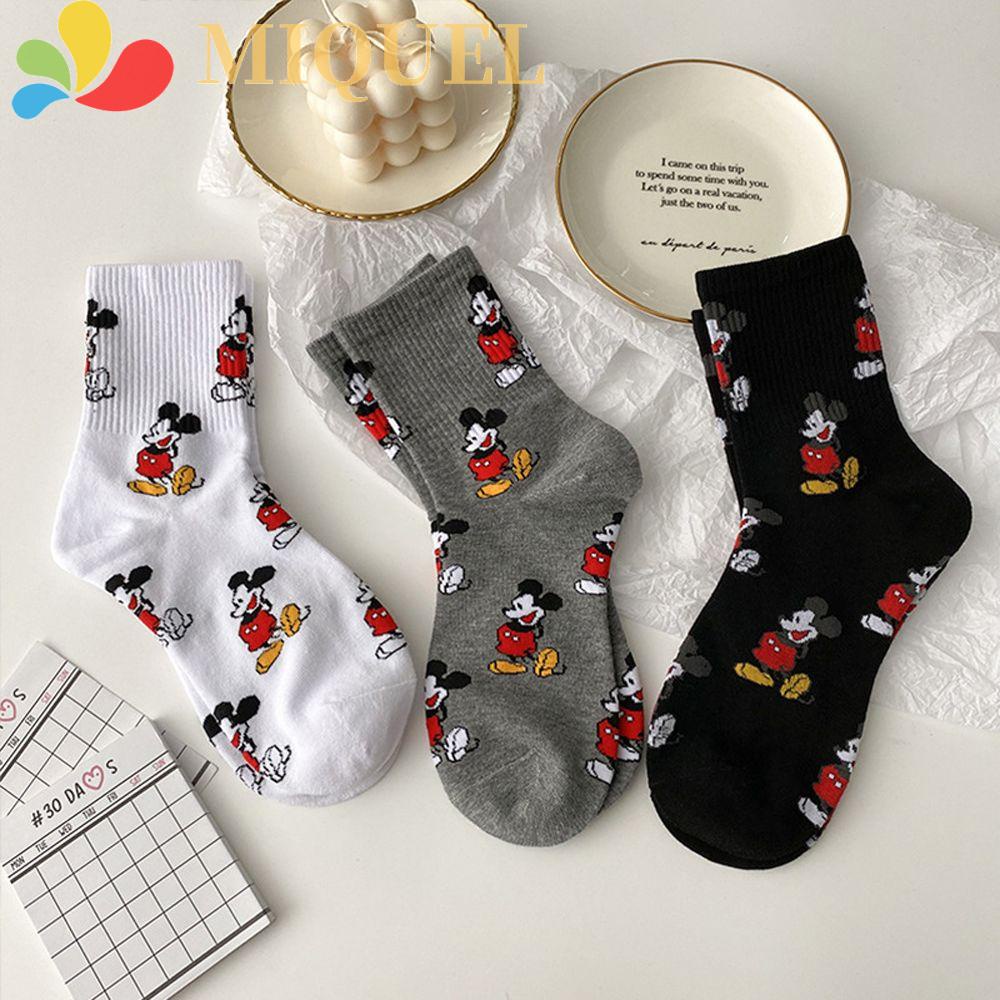 Vớ Cotton Thu Đông Phong Cách Harajuku Nhật Bản Ngọt Ngào Cho Nữ