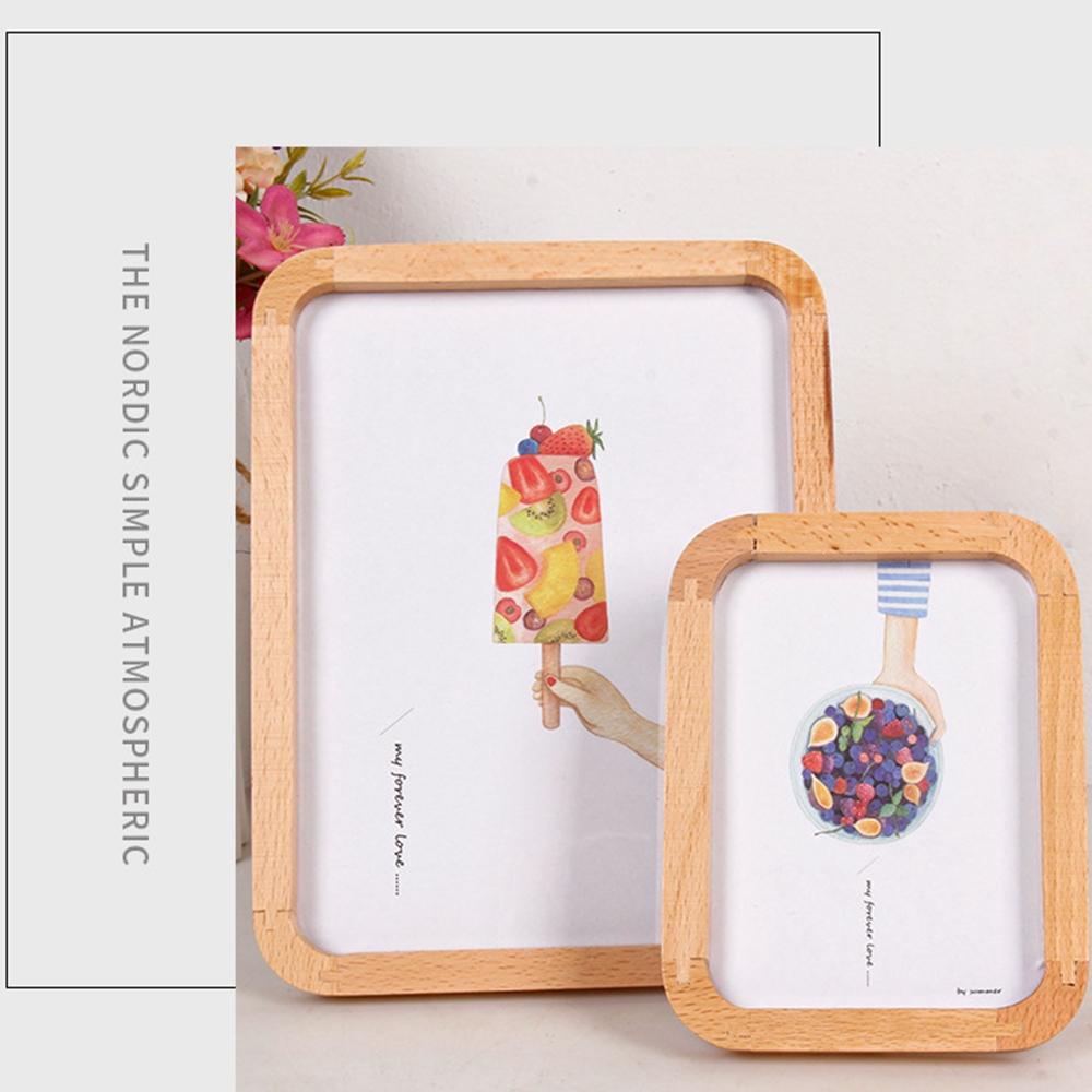 CONOPERY Khung Ảnh Kính Trưng Bày Để Bàn Trang Trí Phong Cách Vintage