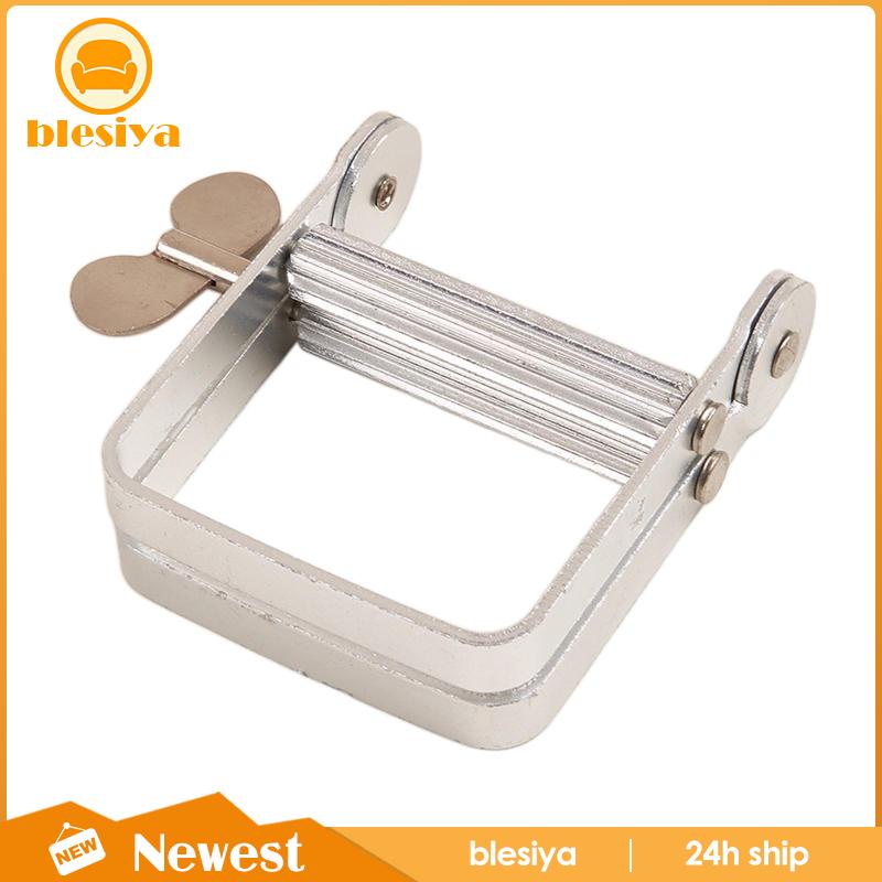 [Blesiya] Dụng Cụ Lăn Ép Kem Đánh Răng Di Động Bằng Kim Loại Cho Họa Sĩ Cà Chua