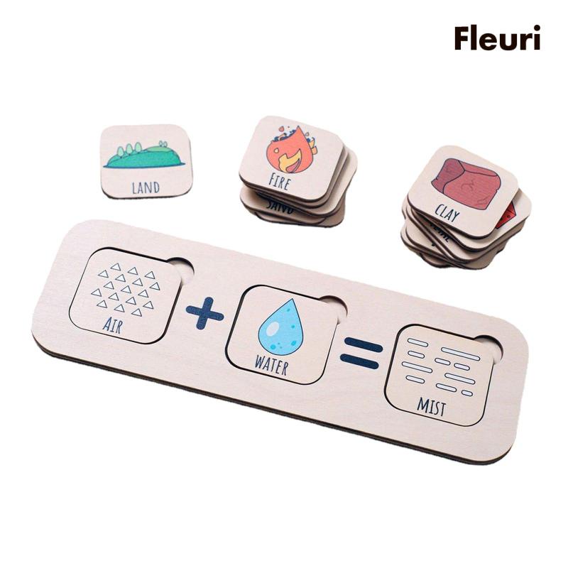 Bộ Đồ Chơi Xếp Chồng Lên Nhau Bằng Gỗ Dành Cho Bé Trai Gái