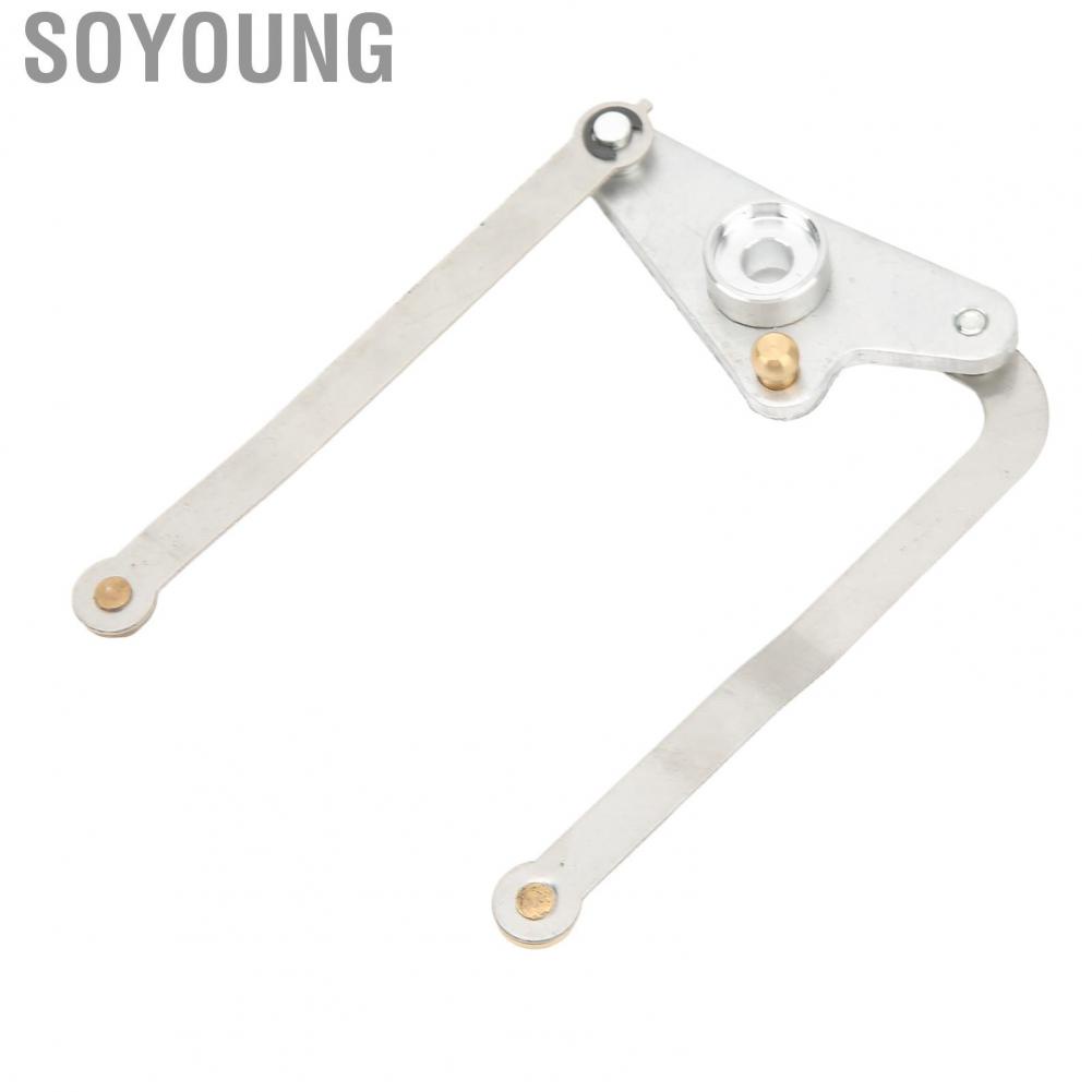 Soyoung 2731400701  Intake Manifold Air Flap Runner Lever Metal Alloy Direct Replacement Rustproof  for ML350 ML550 S450 S550 SL550