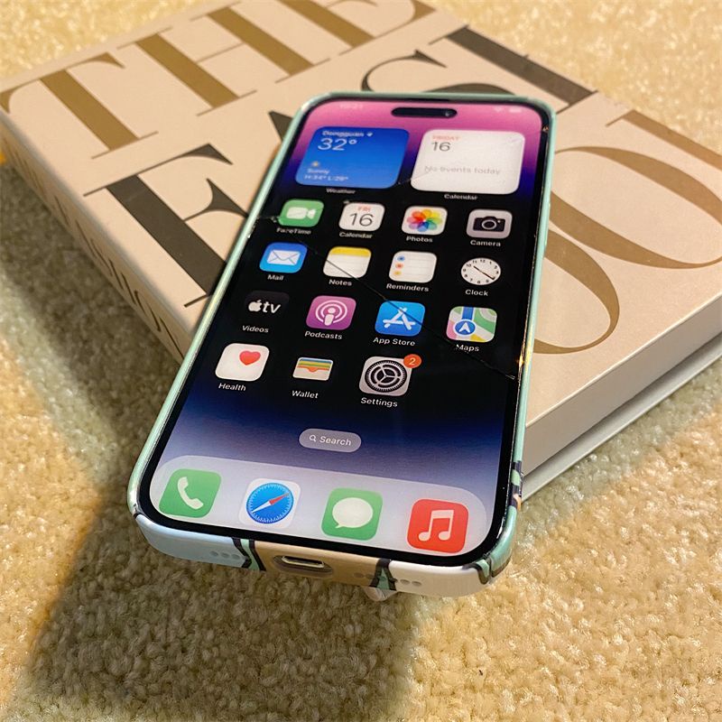 Ốp Điện Thoại Họa Tiết Hoạt Hình Động Vật Dễ Thương Cho Iphone Promax 1213iPhone14 8P 11 7 FQW7