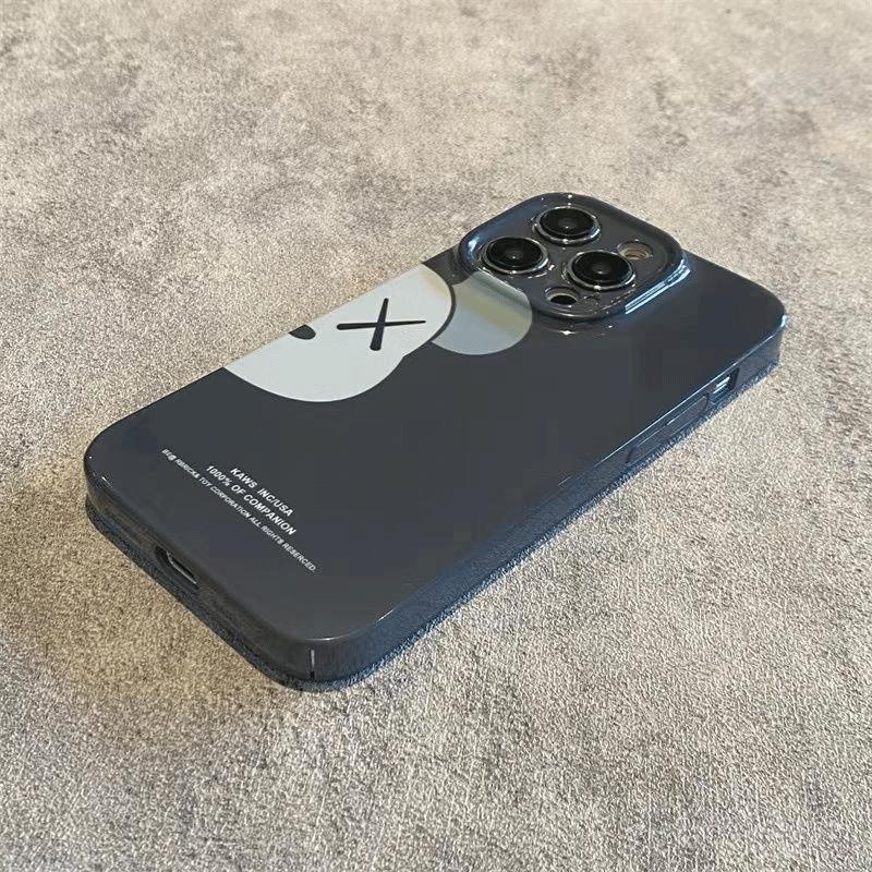 Ốp Điện Thoại Cứng Họa Tiết Gấu Violent Lấp Lánh Chống Sốc Cho iPhone13117 14promax 8p 12 Hq1