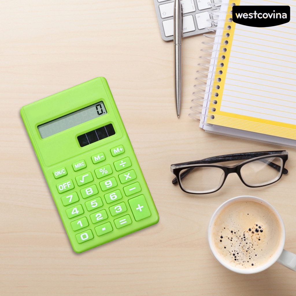 [COD]♪Máy Tính Cầm Tay 8 Số Bằng ABS Kích Thước Bỏ Túi Tiện Dụng Cho Văn Phòng