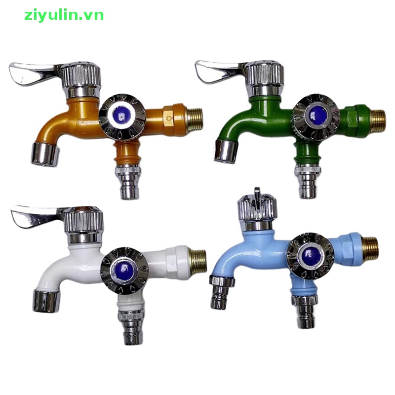 Đầu Nối Vòi Nước Hai Đầu 1 / 2 "Bằng Nhựa ziyulin Thông Dụng Cho Nhà Tắm
