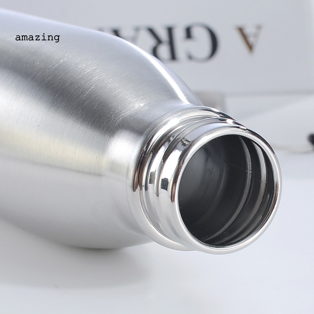 Bình Nước Thể Thao Dung Tích Lớn 650 / 1000ml Bằng Thép Không Gỉ